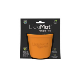 LickiMat Yoggie Pot Orange