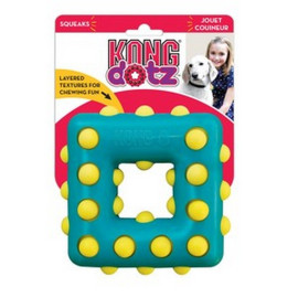 KONG Dotz Square Small Dog Toy