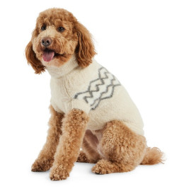 XS - GF Pet Fuzzy Sweater Sand