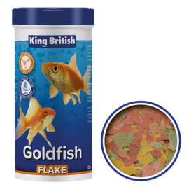 King British Goldfish Flake...