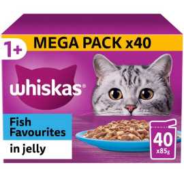 Whiskas 1+ Cat Pouches Fish...